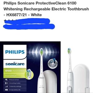 Philips Sonicare ProtectiveClean 6100 Rechargeable Toothbrush - White